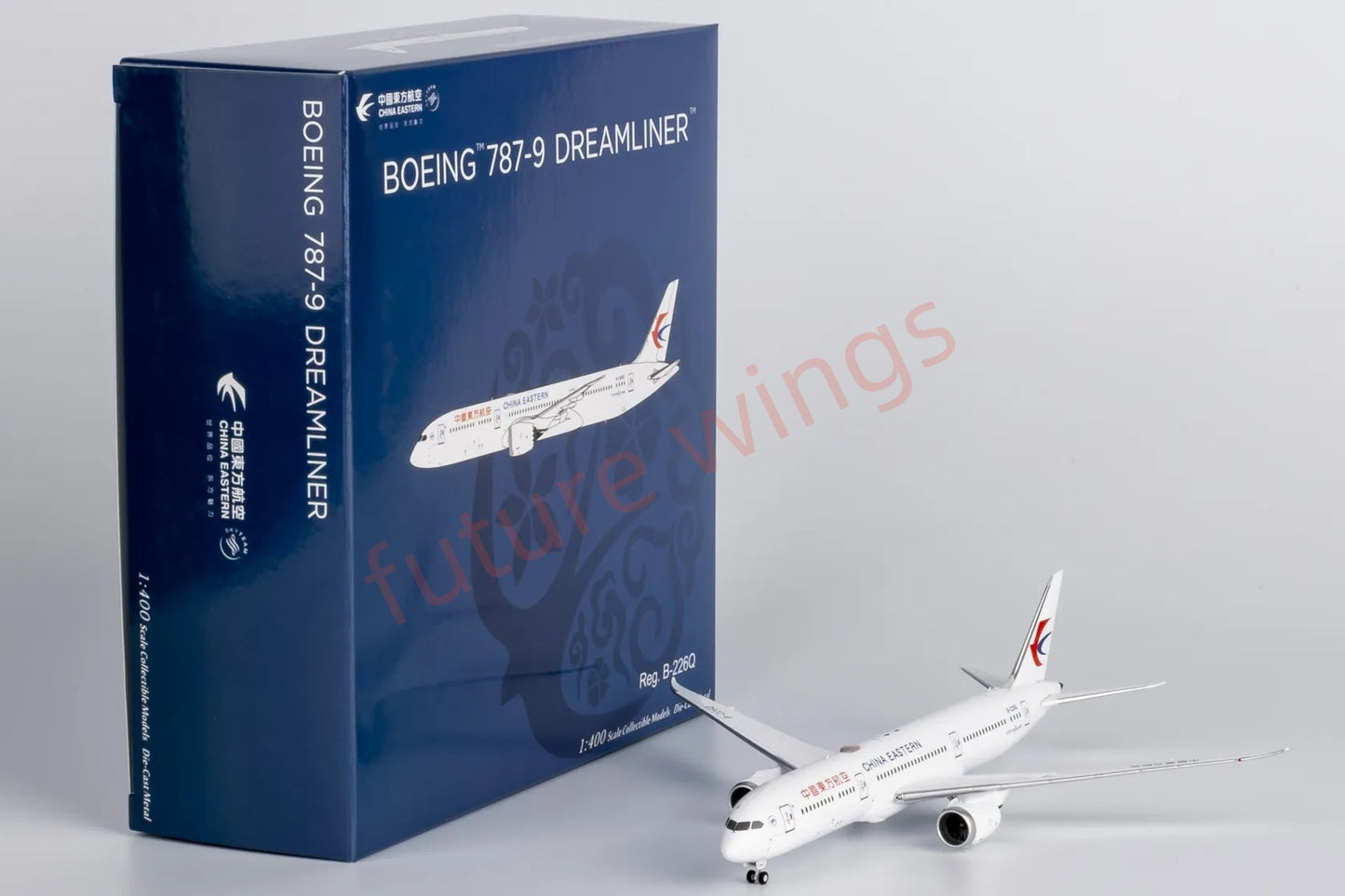 1:400 NG Models NG55137 China Eastern Airlines B787-9 B-226Q Aircraft Model+Free Tractor