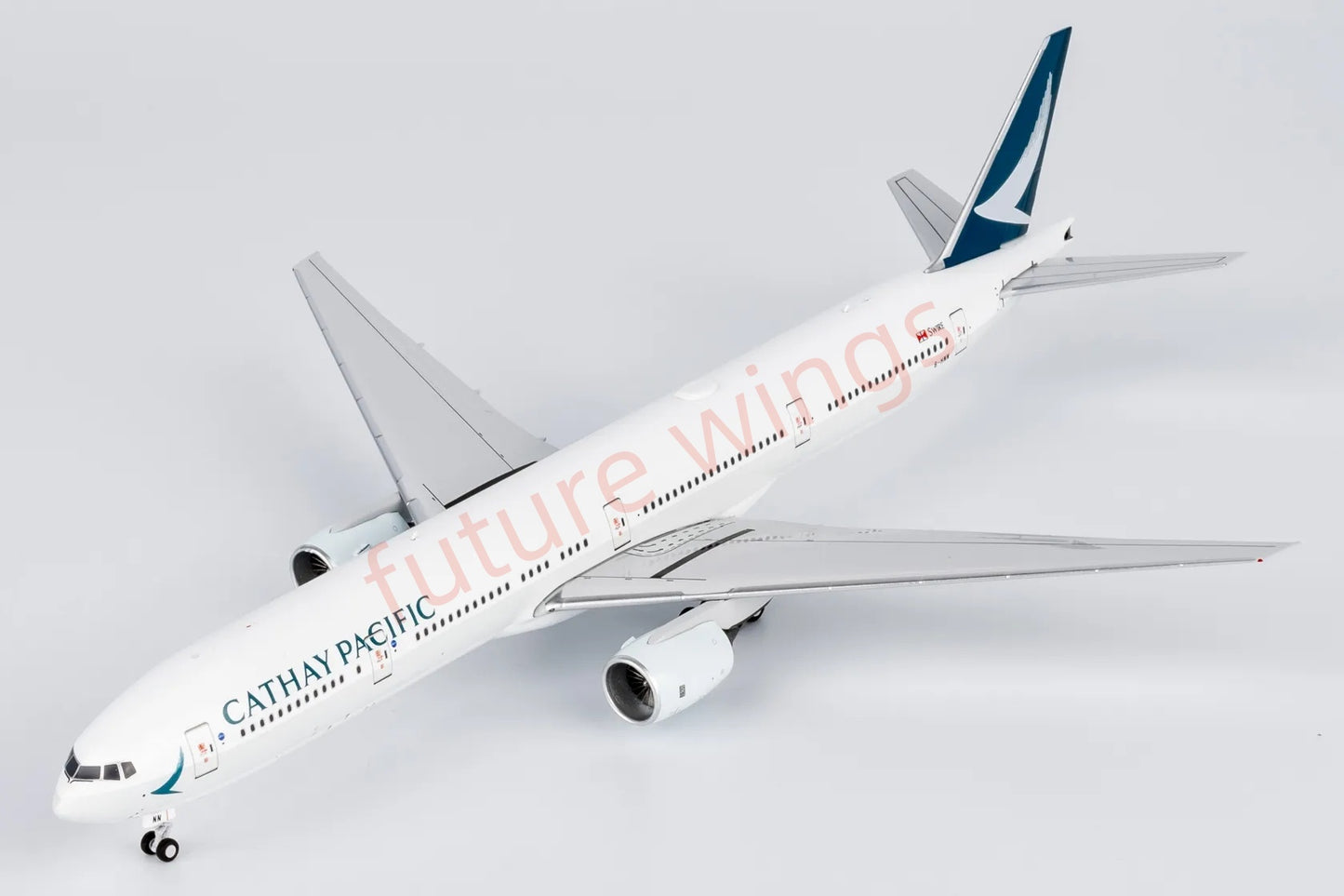 1:400 NG Models NG73072 Cathay Pacific B777-300 B-HNN Aircraft Model+Free Tractor