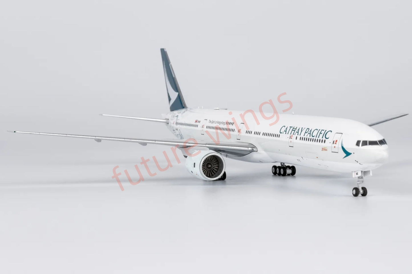 1:400 NG Models NG73071 Cathay Pacific B777-300 B-HNK Aircraft Model+Free Tractor