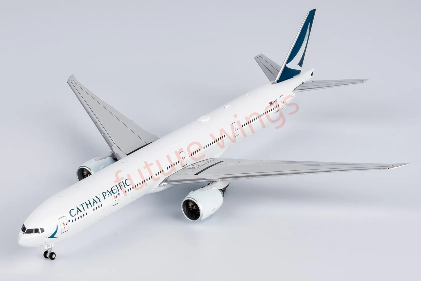 1:400 NG Models NG73069 Cathay Pacific B777-300ER B-KQW Aircraft Model+Free Tractor