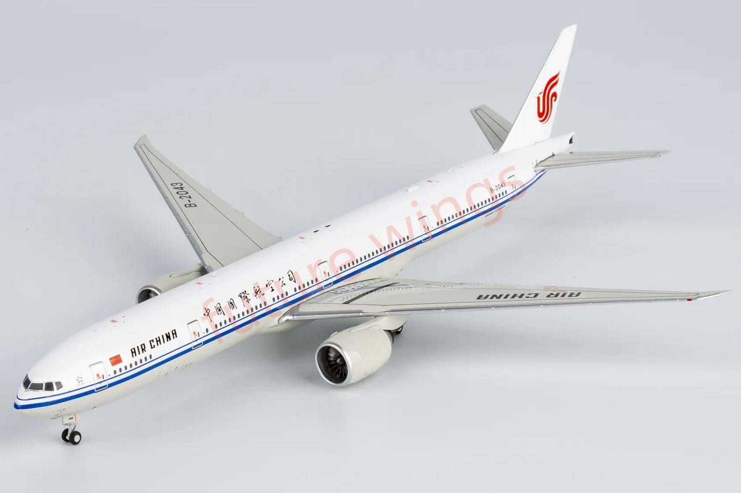 1:400 NG Models NG73067 Air China B777-300ER B-2043 Aircraft Model+Free Tractor