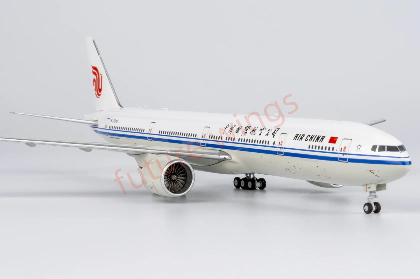 1:400 NG Models NG73067 Air China B777-300ER B-2043 Aircraft Model+Free Tractor