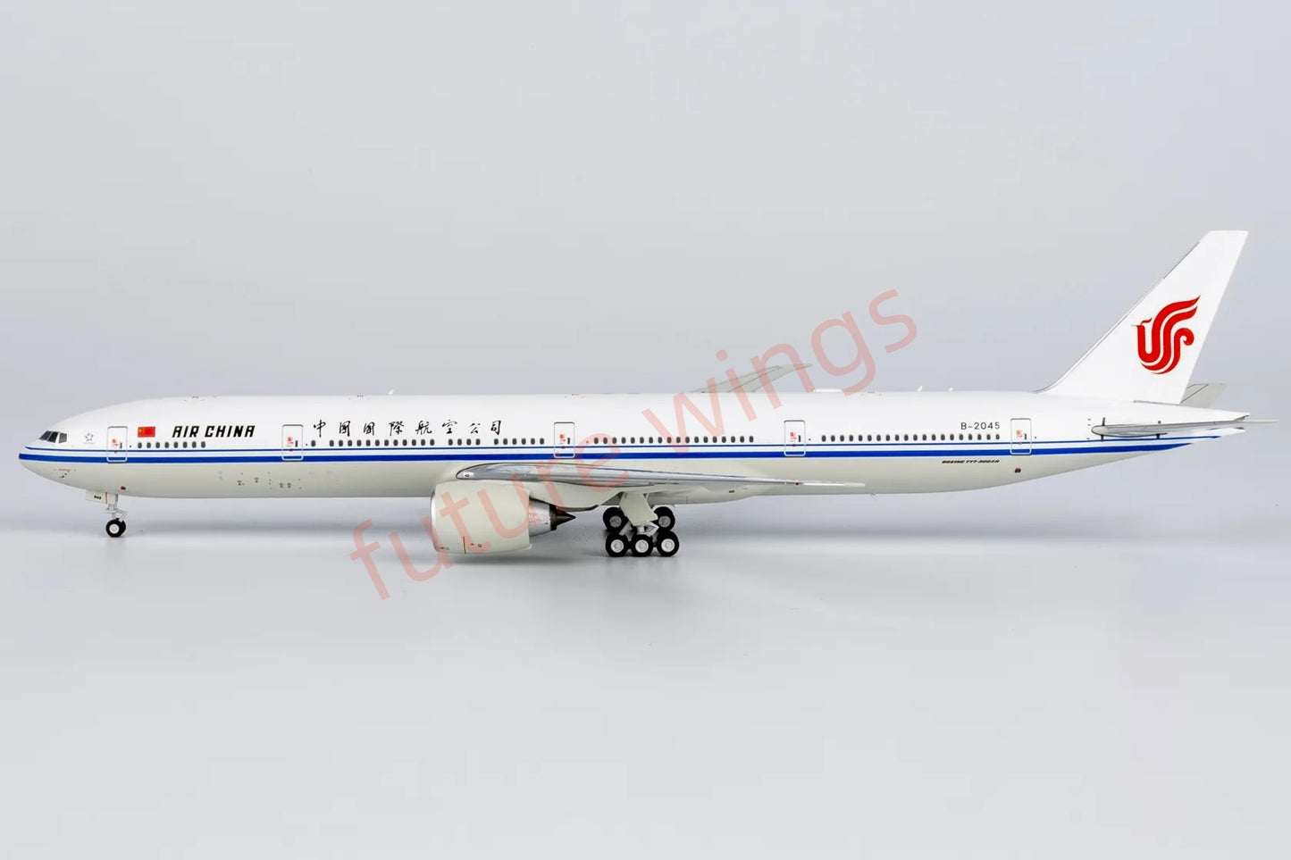 1:400 NG Models NG73065 Air China B777-300ER B-2045 Aircraft Model+Free Tractor