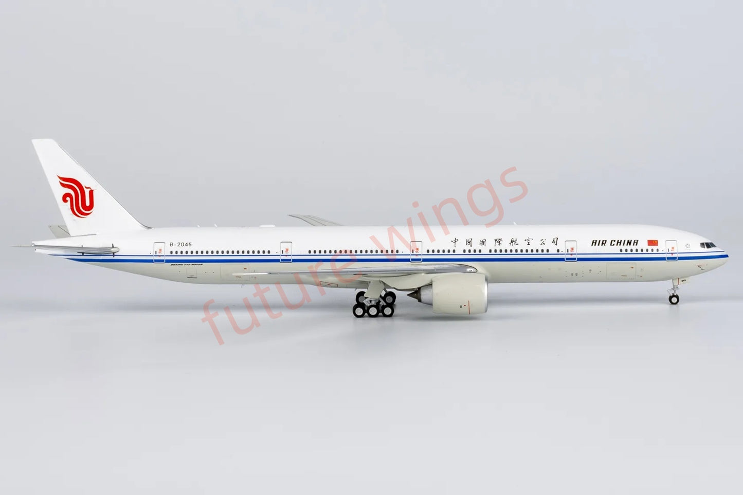 1:400 NG Models NG73065 Air China B777-300ER B-2045 Aircraft Model+Free Tractor
