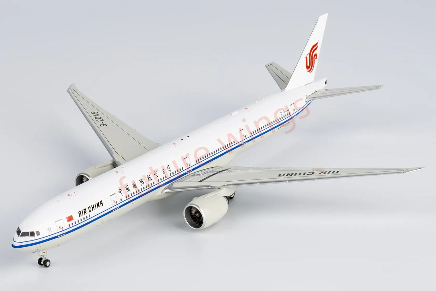 1:400 NG Models NG73065 Air China B777-300ER B-2045 Aircraft Model+Free Tractor