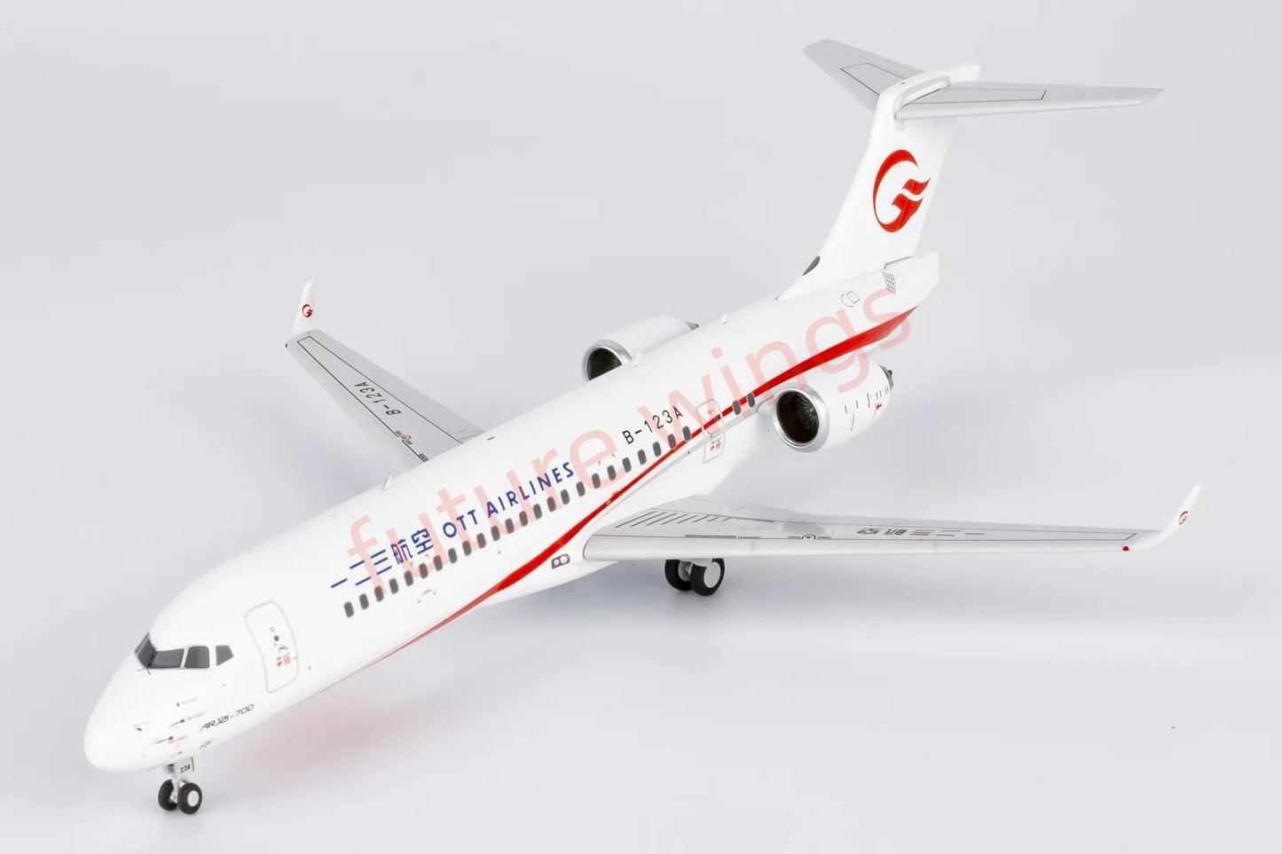 1:200 NG Models NG20130 OTT Airlines C909(ARJ21-700) B-123A Aircraft Model