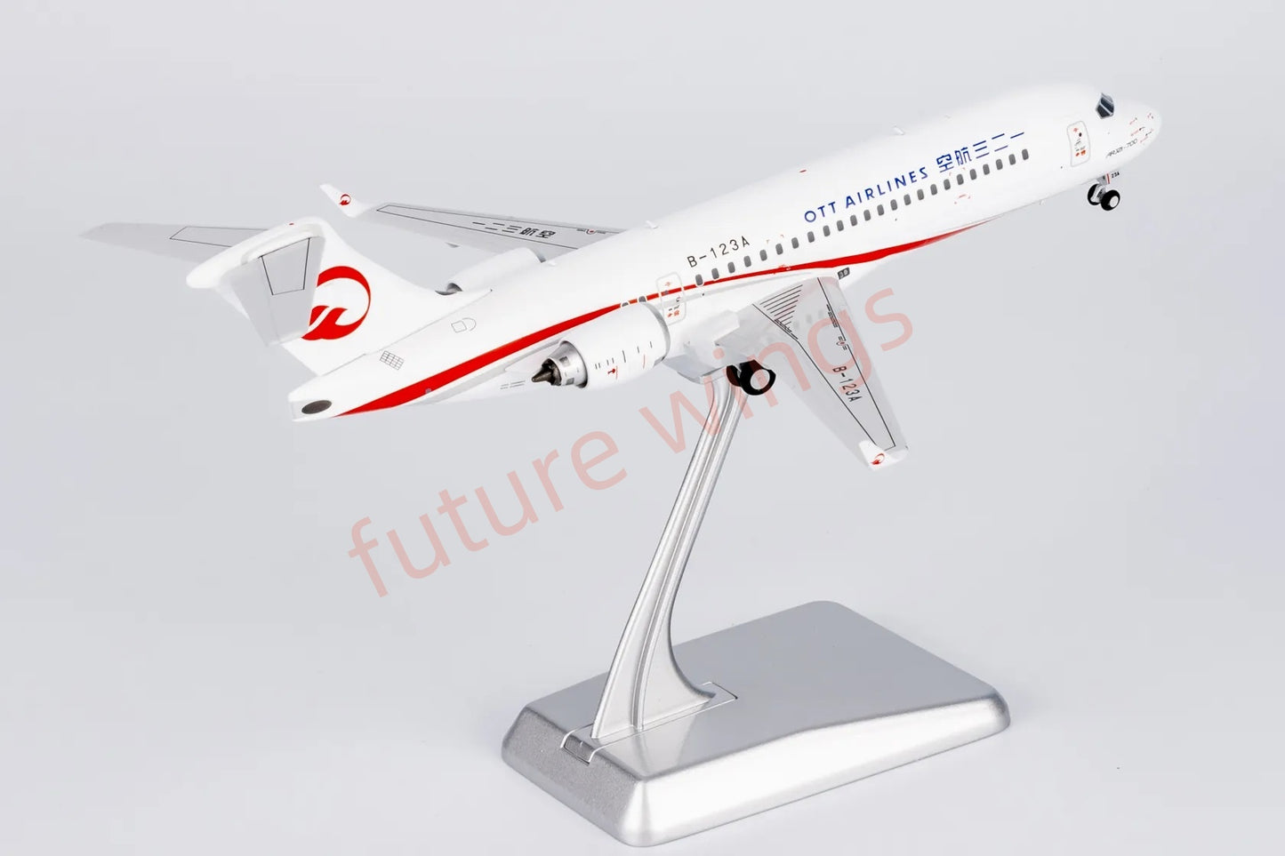 1:200 NG Models NG20130 OTT Airlines C909(ARJ21-700) B-123A Aircraft Model