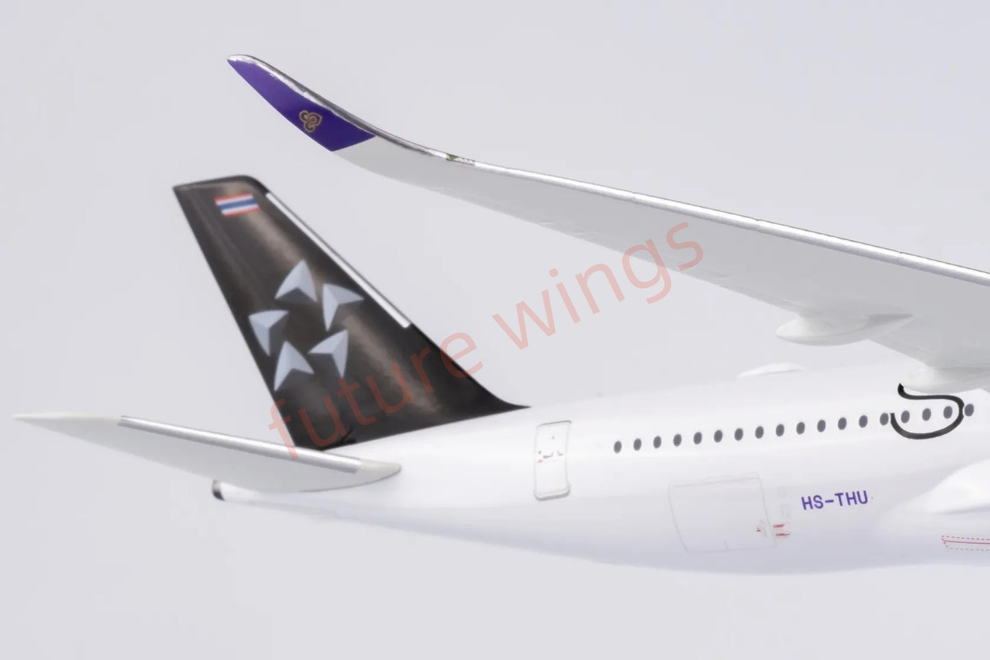 1:400 NG Models NG39083 Thai Airways A350-900 HS-THU "Star Alliance" Aircraft Model+Free Tractor