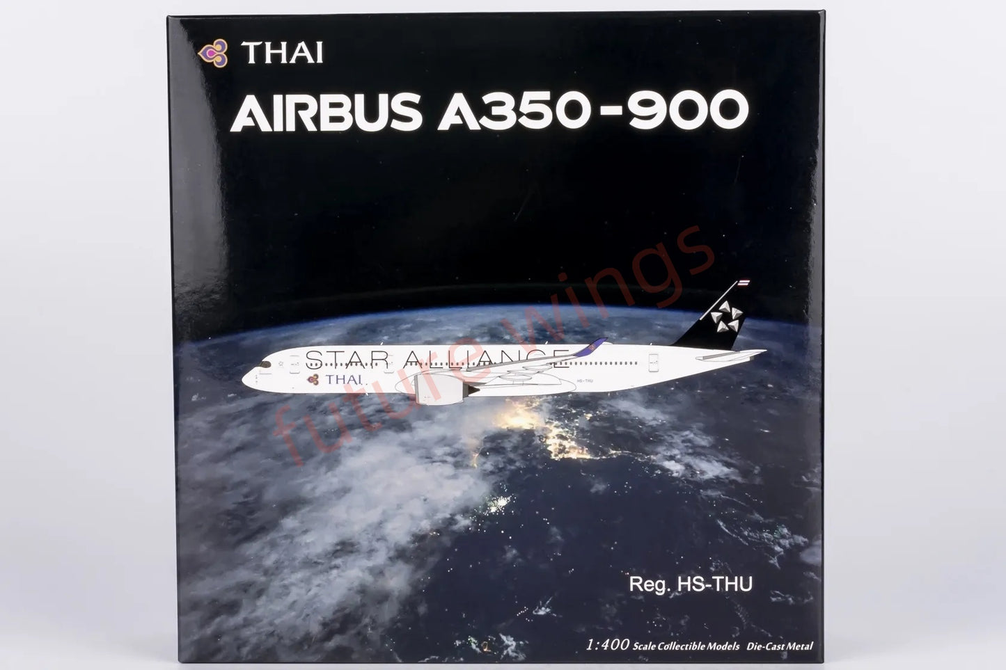 1:400 NG Models NG39083 Thai Airways A350-900 HS-THU "Star Alliance" Aircraft Model+Free Tractor