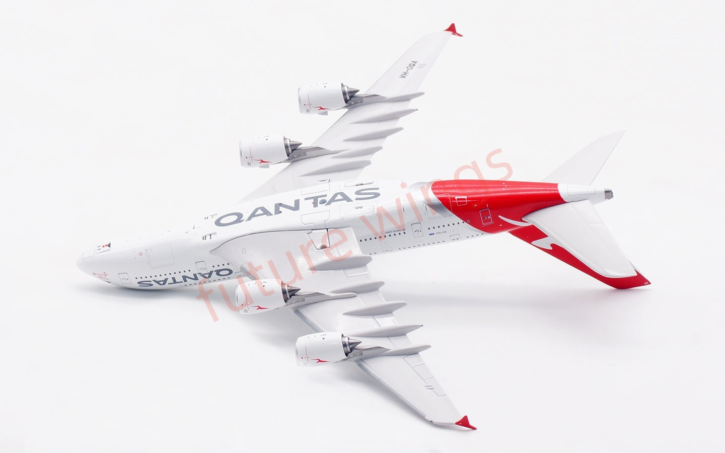 1:400 Aviation400 Qantas Airways A380 VH-OQA Aircraft Model Free Tractor+Stand