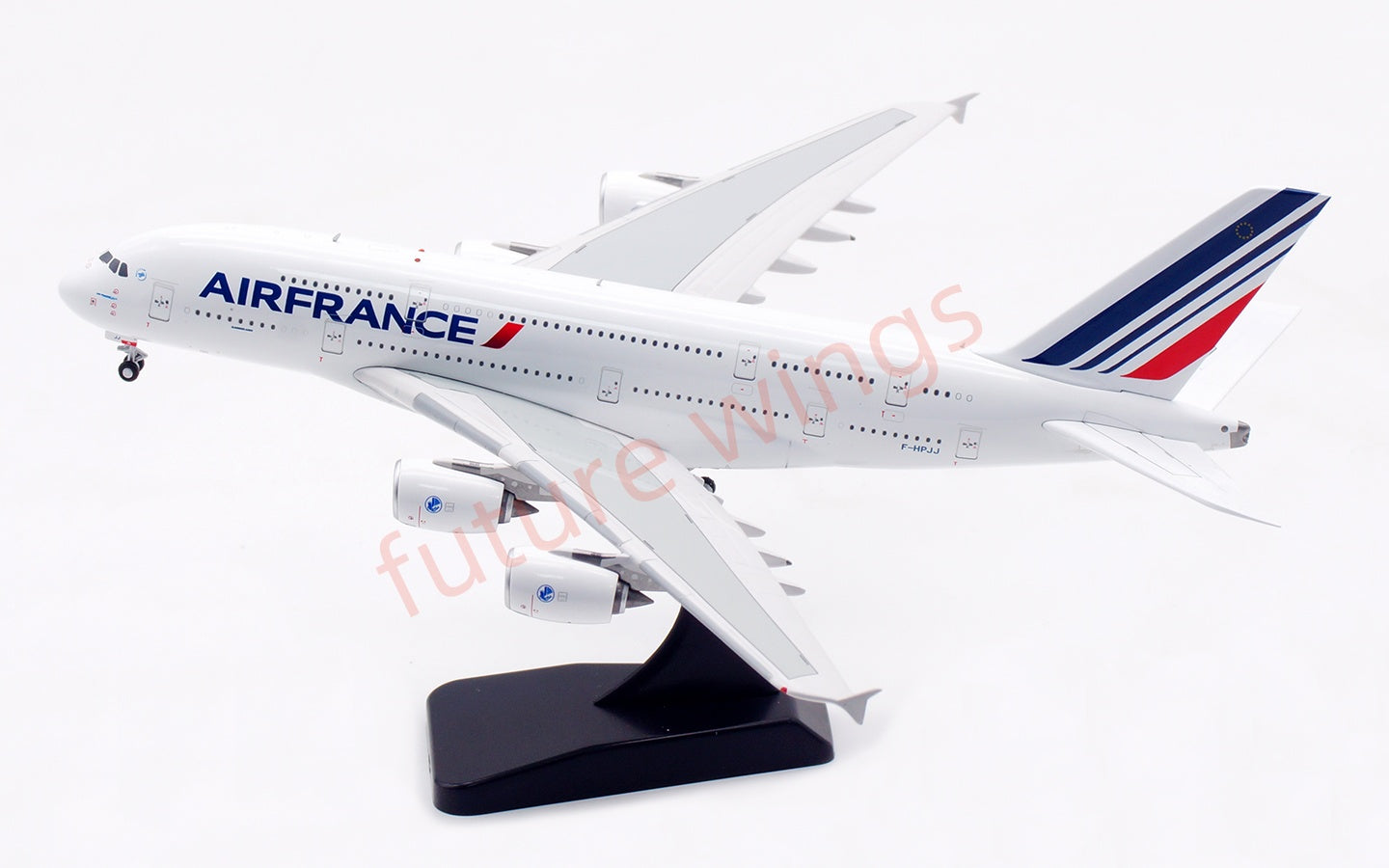 1:400 Aviation400 Air France A380 F-HPJJ Aircraft Model Free Tractor+Stand