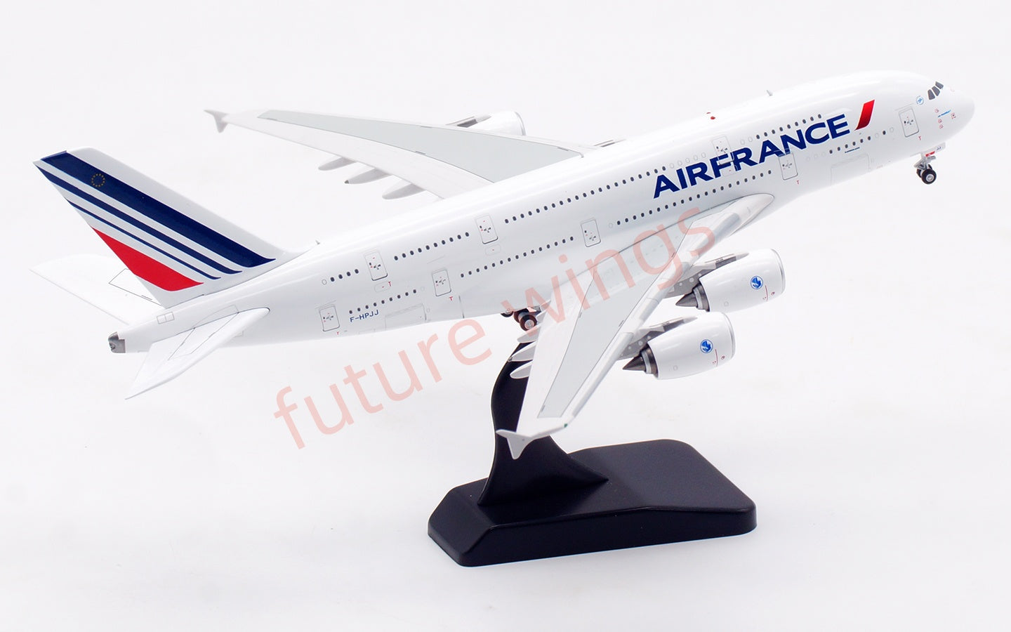 1:400 Aviation400 Air France A380 F-HPJJ Aircraft Model Free Tractor+Stand