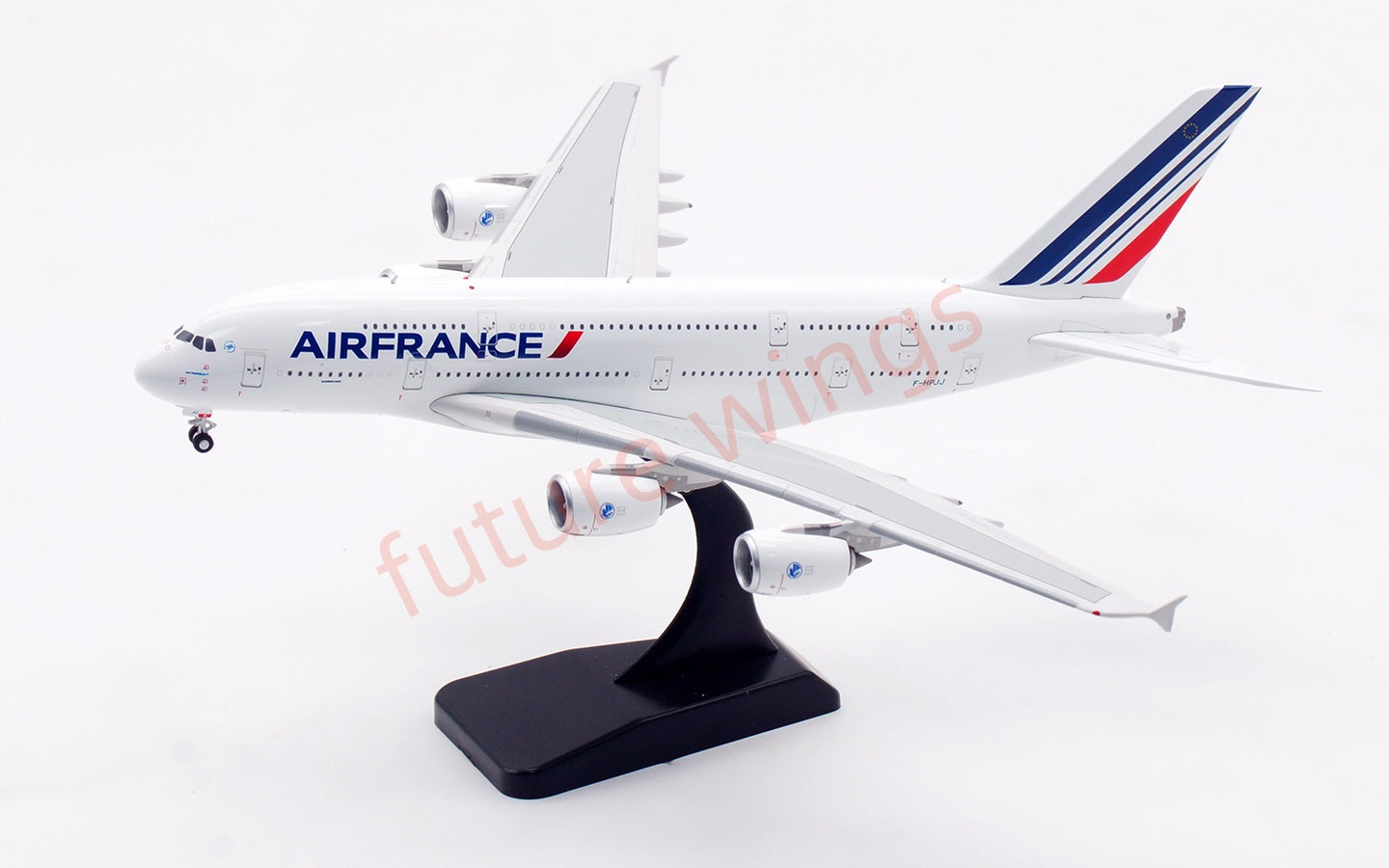 1:400 Aviation400 Air France A380 F-HPJJ Aircraft Model Free Tractor+Stand