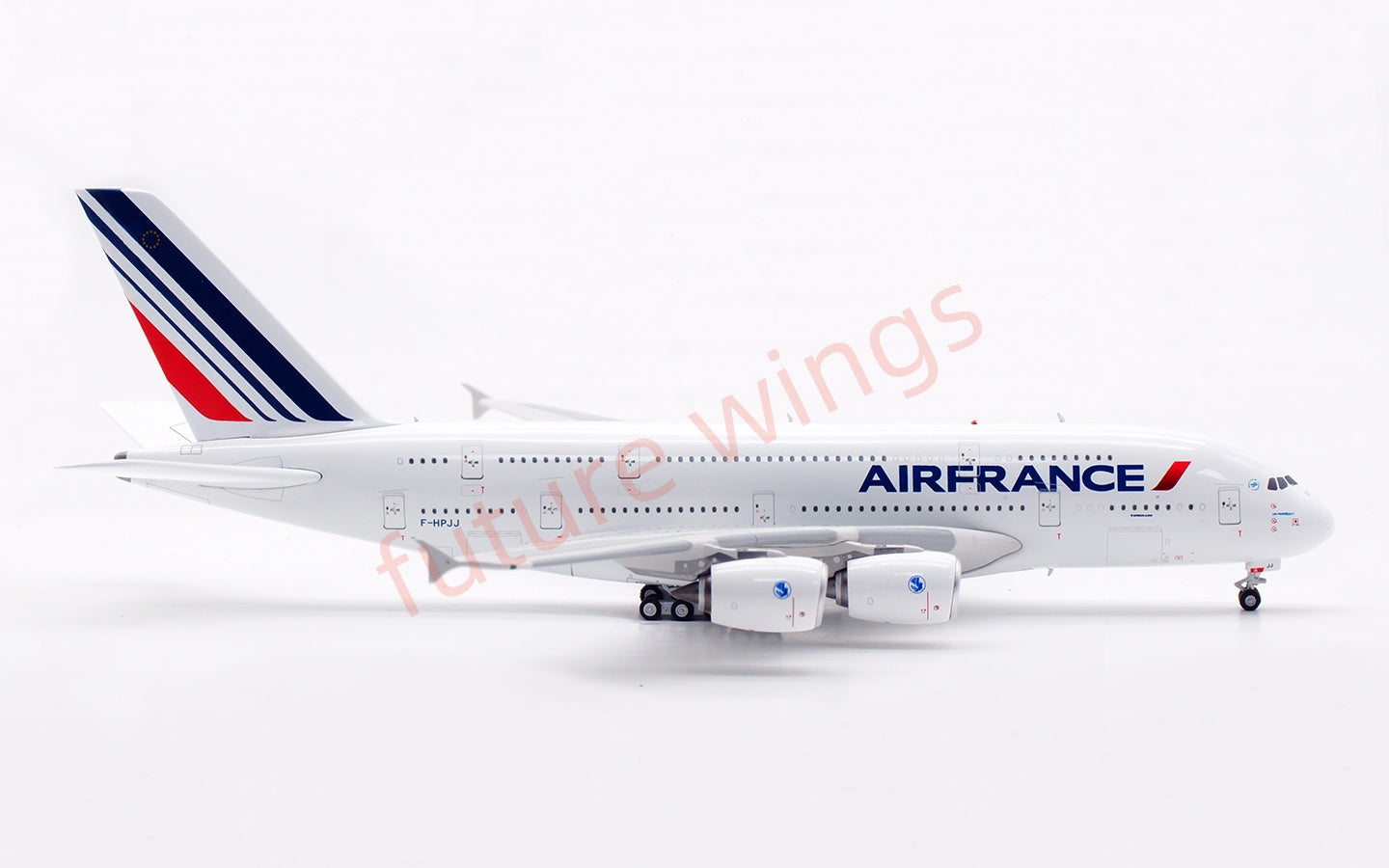 1:400 Aviation400 Air France A380 F-HPJJ Aircraft Model Free Tractor+Stand