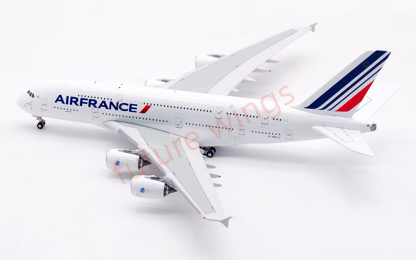 1:400 Aviation400 Air France A380 F-HPJJ Aircraft Model Free Tractor+Stand
