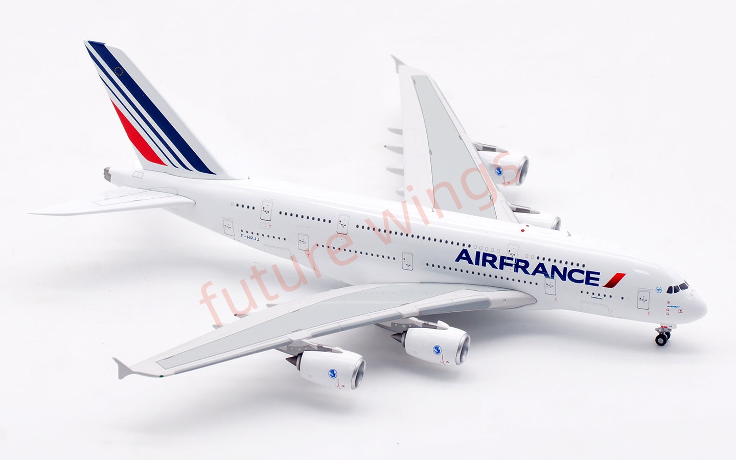 1:400 Aviation400 Air France A380 F-HPJJ Aircraft Model Free Tractor+Stand
