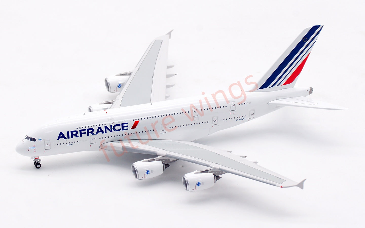 1:400 Aviation400 Air France A380 F-HPJJ Aircraft Model Free Tractor+Stand
