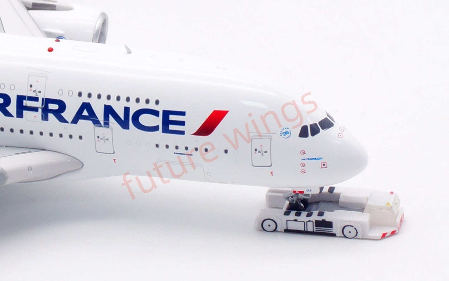 1:400 Aviation400 Air France A380 F-HPJJ Aircraft Model Free Tractor+Stand