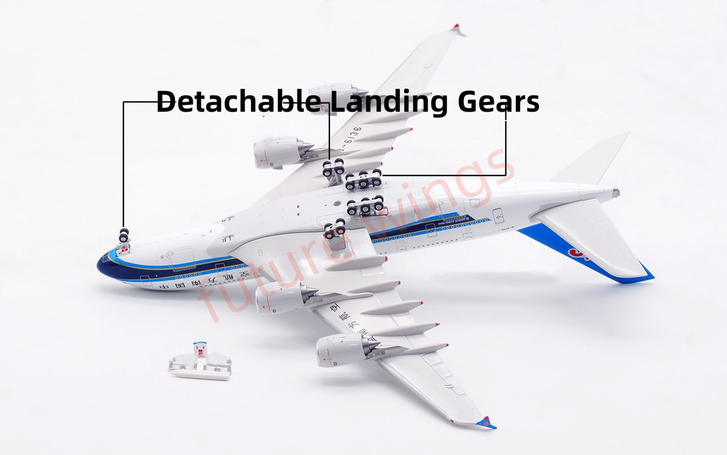 1:400 Aviation400 China Southern Airlines A380 B-6136/B-6137/B-6138/B-6139B-6140 Aircraft Model Free Tractor+Stand