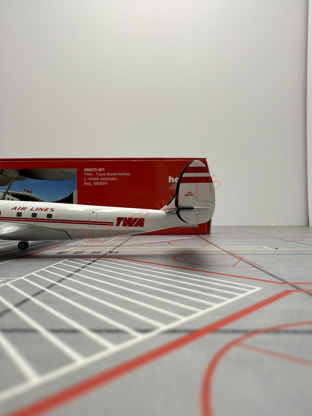 1:200 Herpa Wings TWA/Lufthansa/Alaska Lockheed L-1649A Diecast Aircraft Model