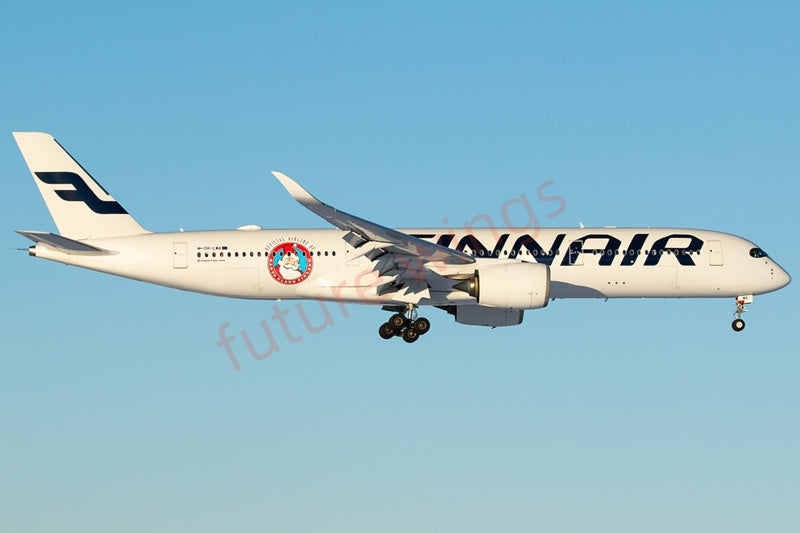 1:400 Panda Models Finnair A350-900 OH-LWA Aircraft Model+Free Tractor