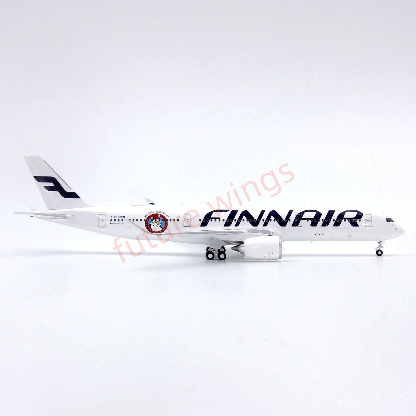 1:400 Panda Models Finnair A350-900 OH-LWA Aircraft Model+Free Tractor