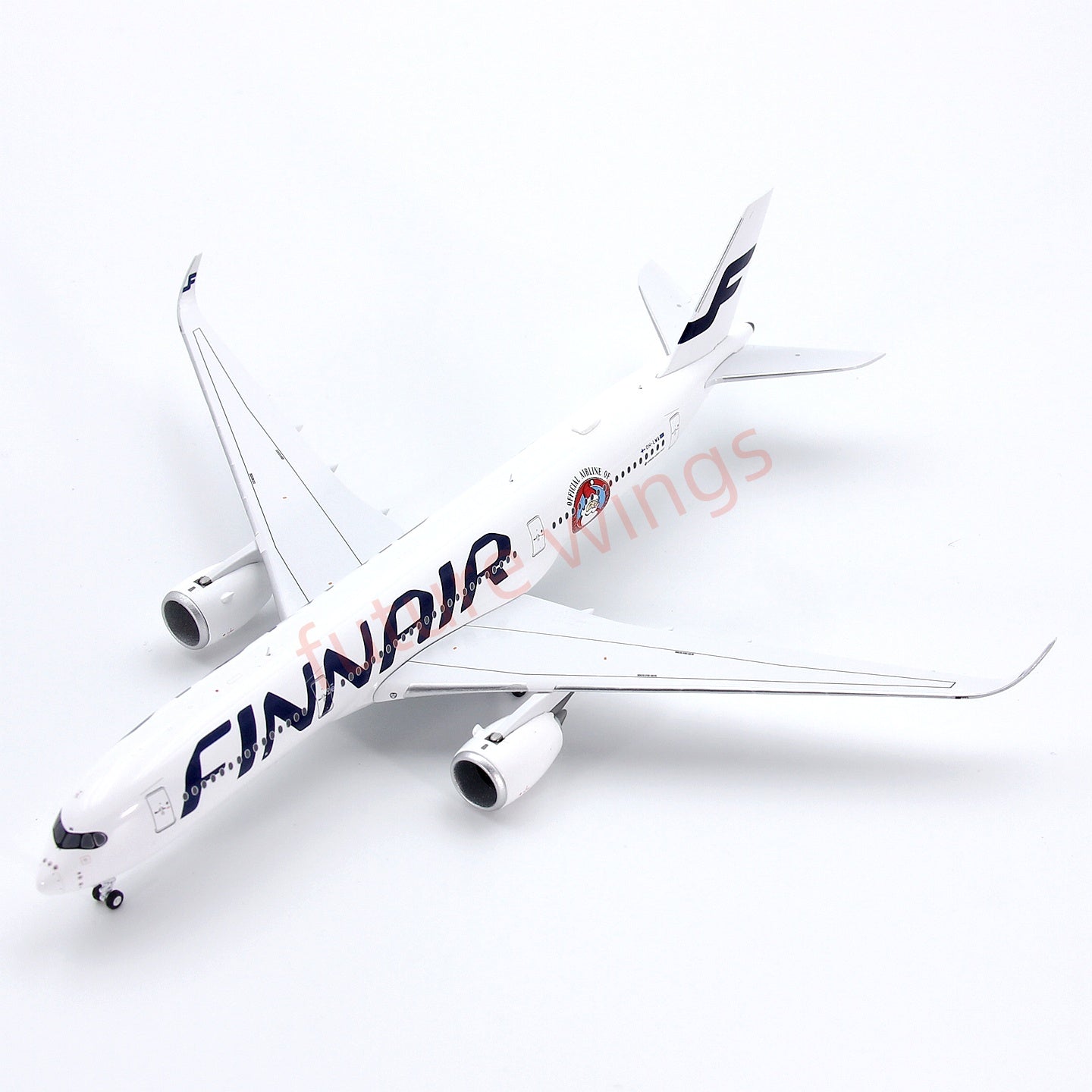 1:400 Panda Models Finnair A350-900 OH-LWA Aircraft Model+Free Tractor