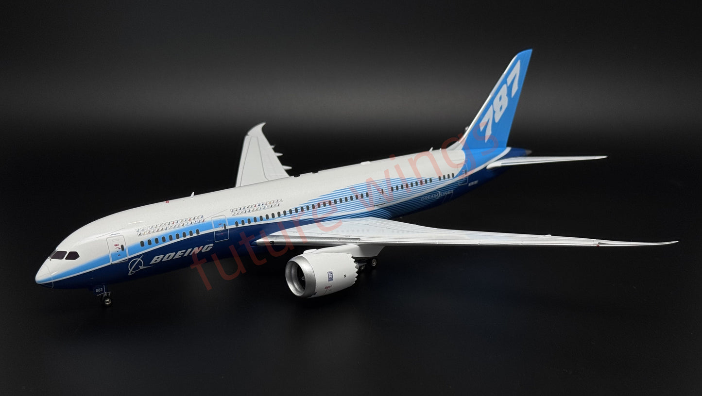 1:200 InFlight200* Boeing House Color B787-8 N787B Diecast Aircraft Model