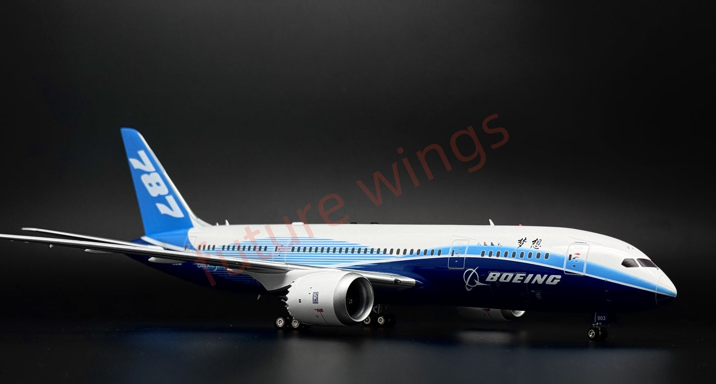 1:200 InFlight200* Boeing House Color B787-8 N787B Diecast Aircraft Model