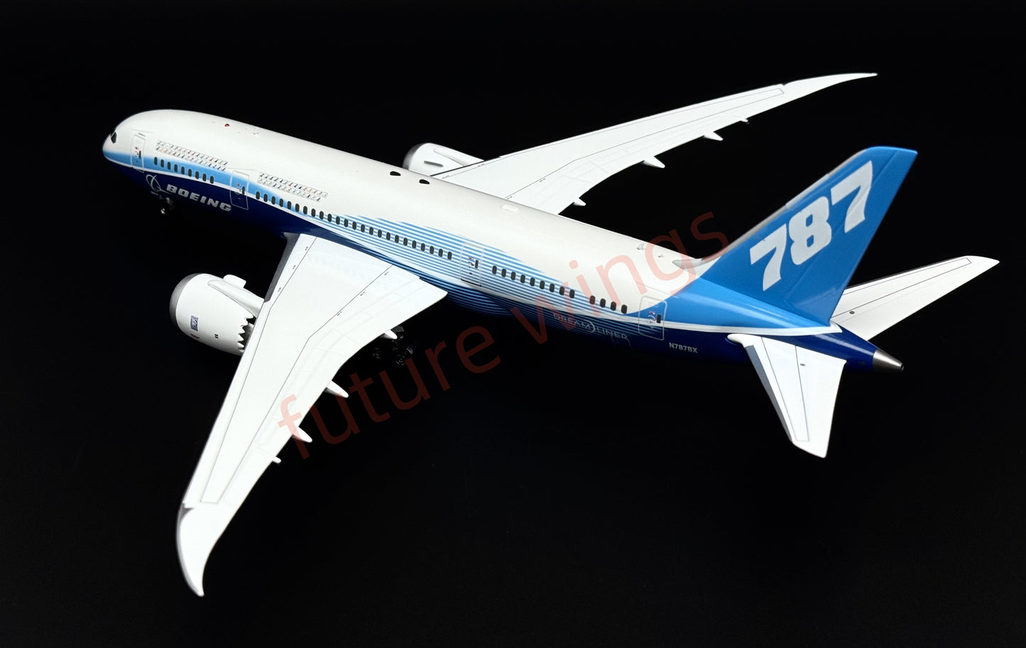 1:200 InFlight200* Boeing House Color B787-8 N787B Diecast Aircraft Model