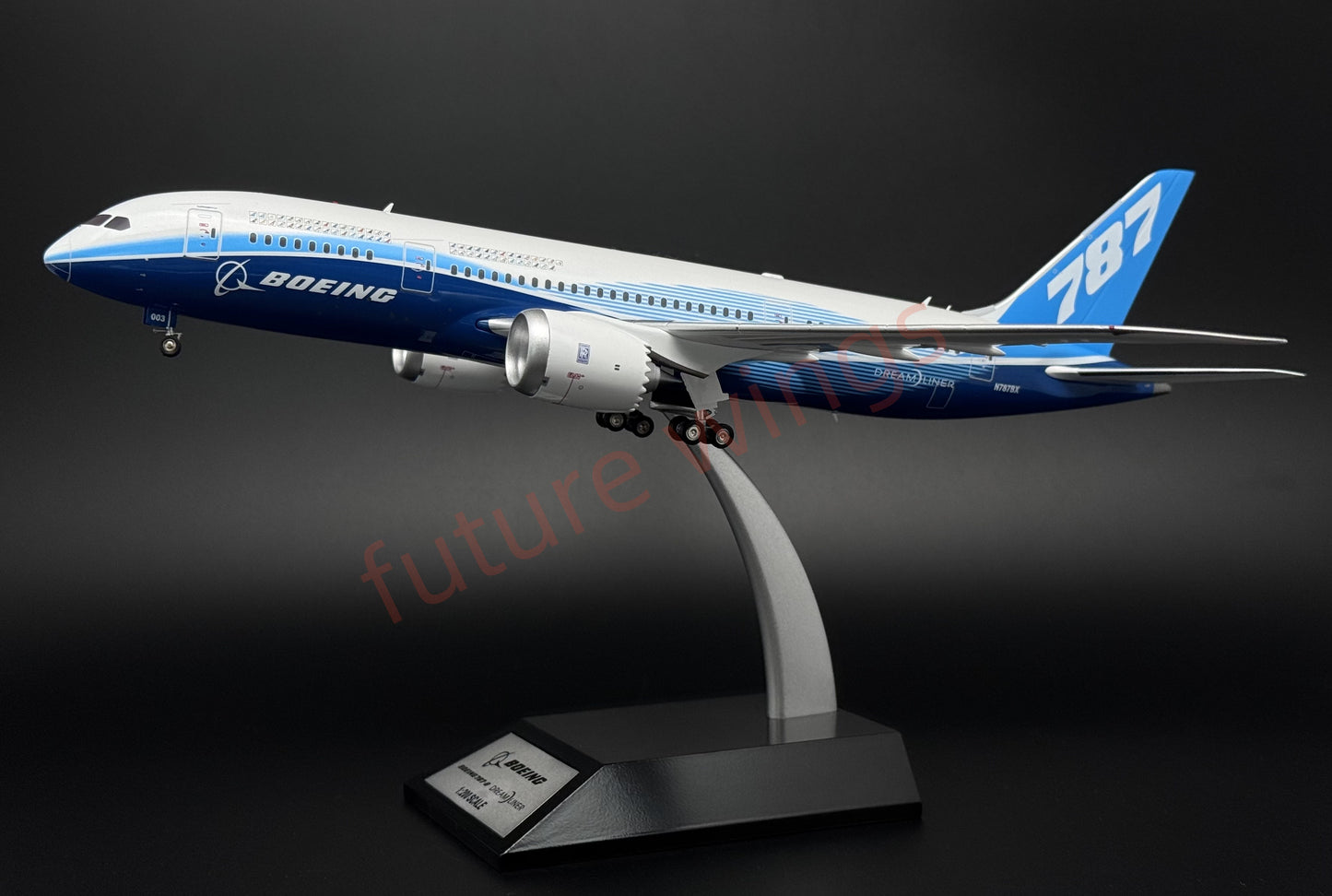 1:200 InFlight200* Boeing House Color B787-8 N787B Diecast Aircraft Model