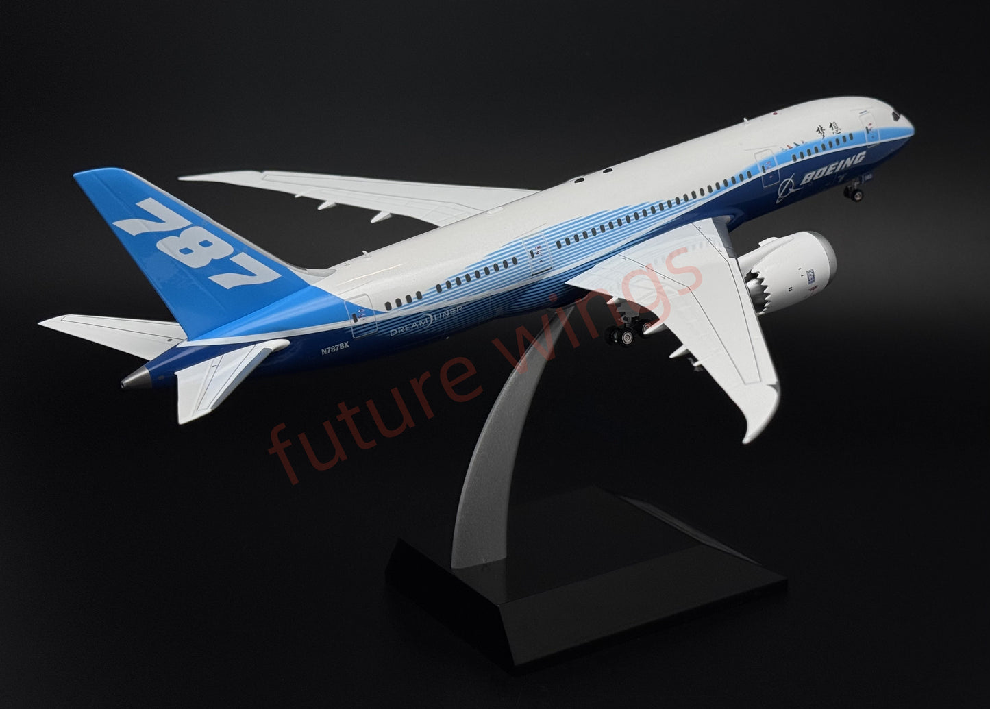 1:200 InFlight200* Boeing House Color B787-8 N787B Diecast Aircraft Model
