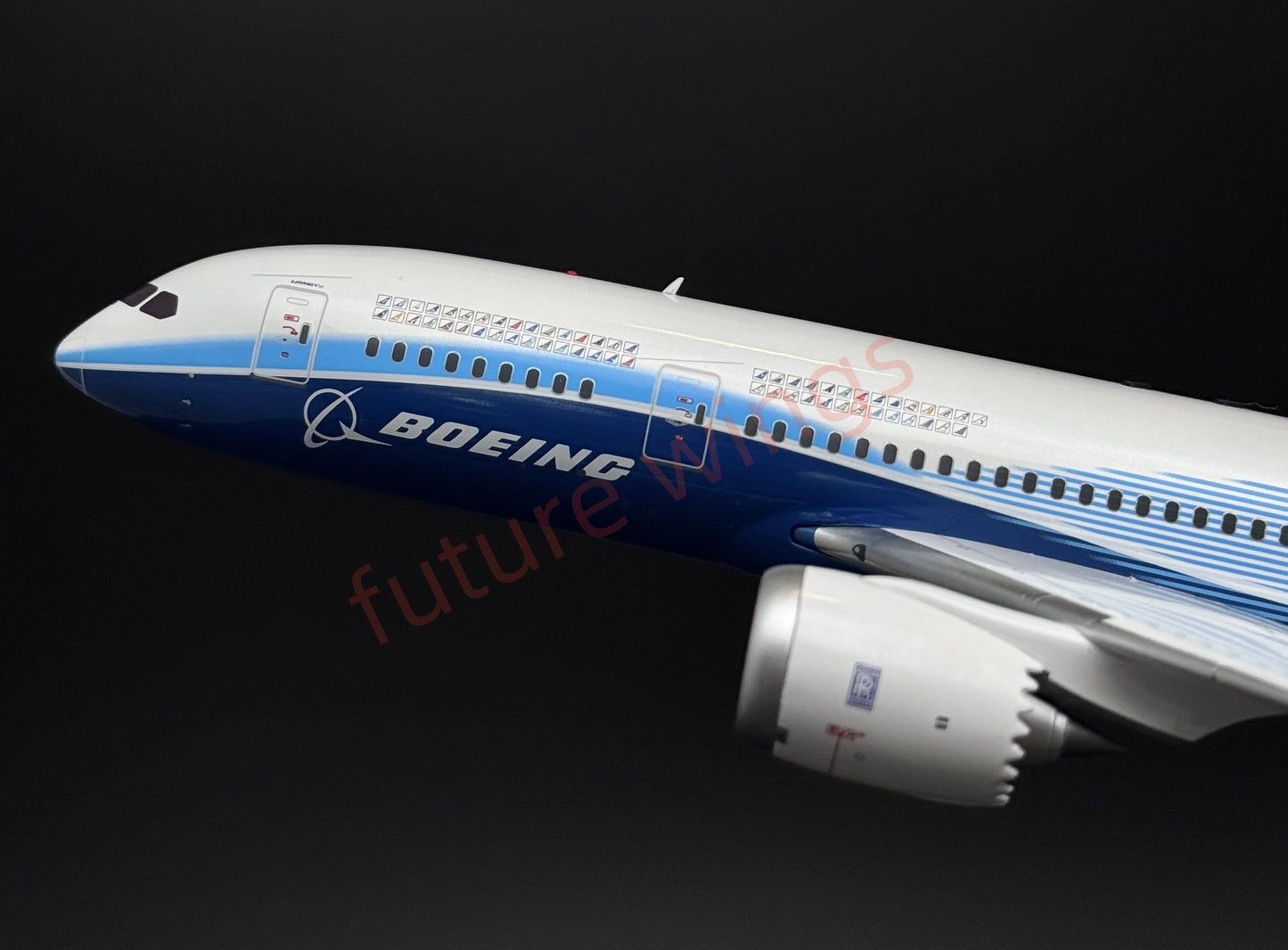 1:200 InFlight200* Boeing House Color B787-8 N787B Diecast Aircraft Model