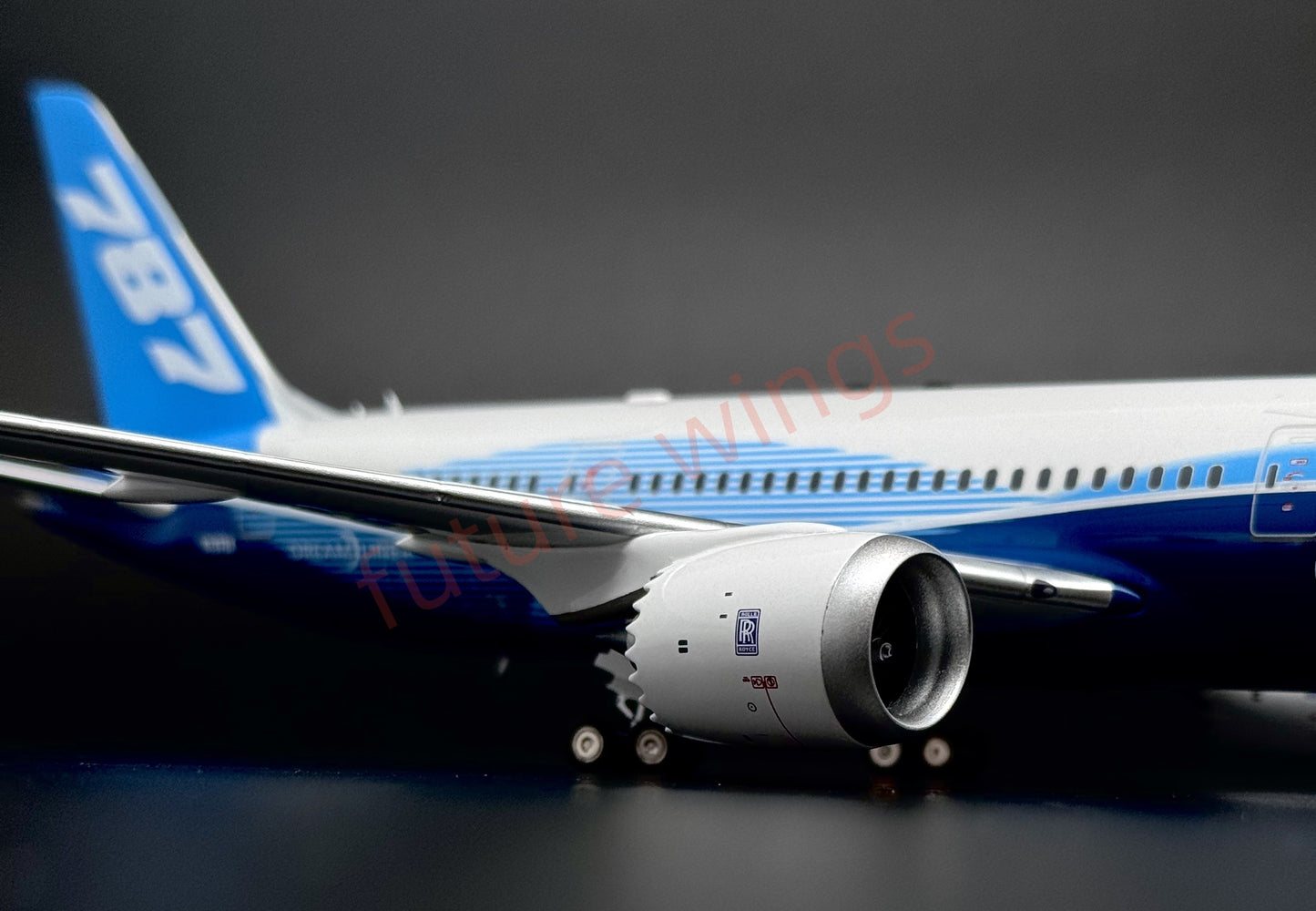 1:200 InFlight200* Boeing House Color B787-8 N787B Diecast Aircraft Model