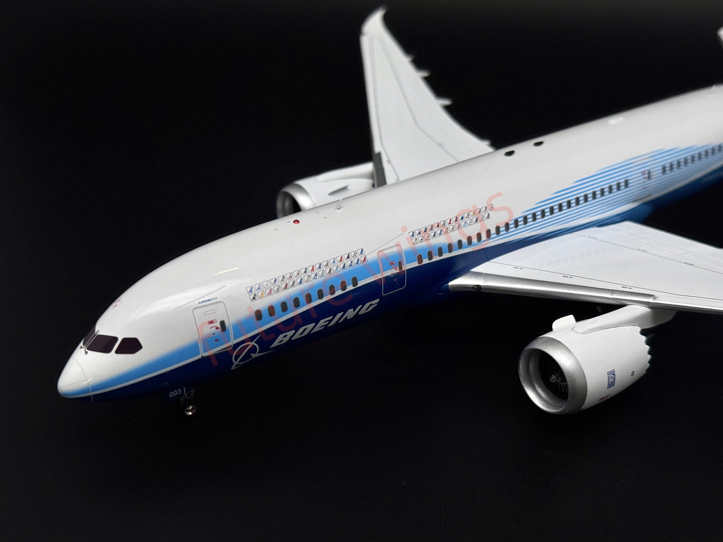 1:200 InFlight200* Boeing House Color B787-8 N787B Diecast Aircraft Model