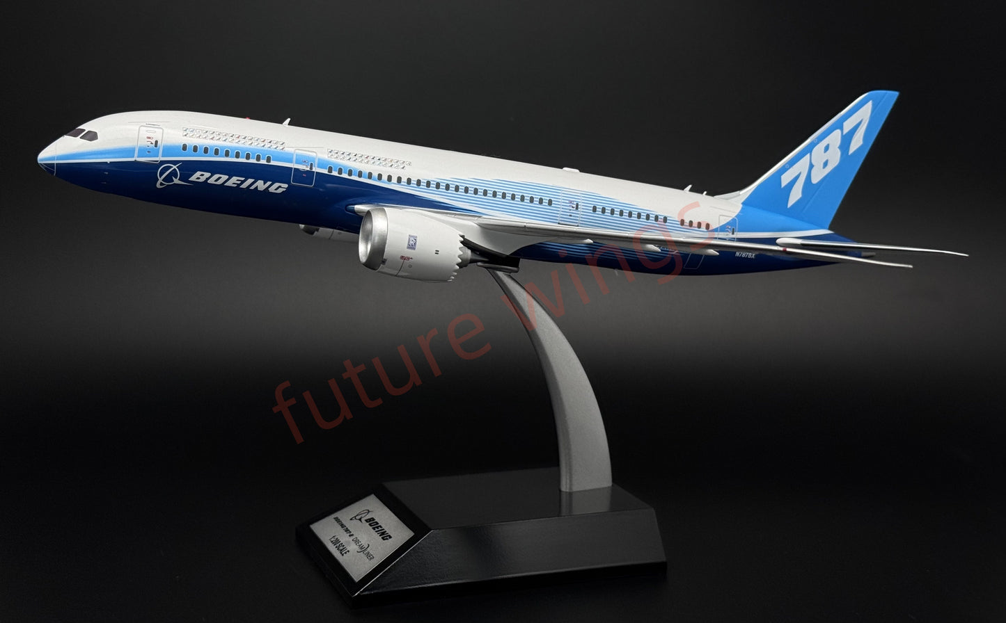 1:200 InFlight200* Boeing House Color B787-8 N787B Diecast Aircraft Model