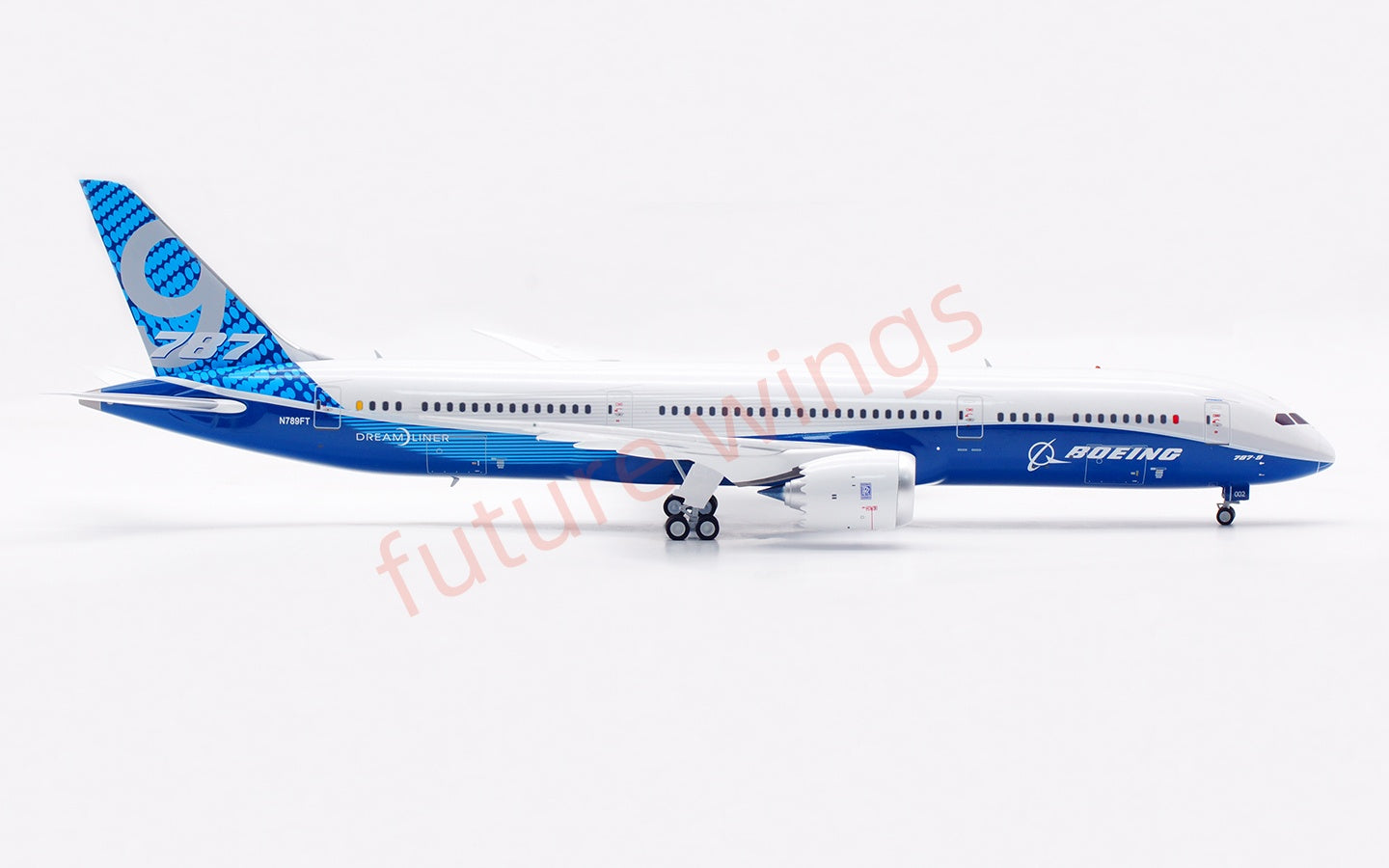1:200 InFlight200 Boeing House Color B787-9 N789FT Diecast Aircraft Model