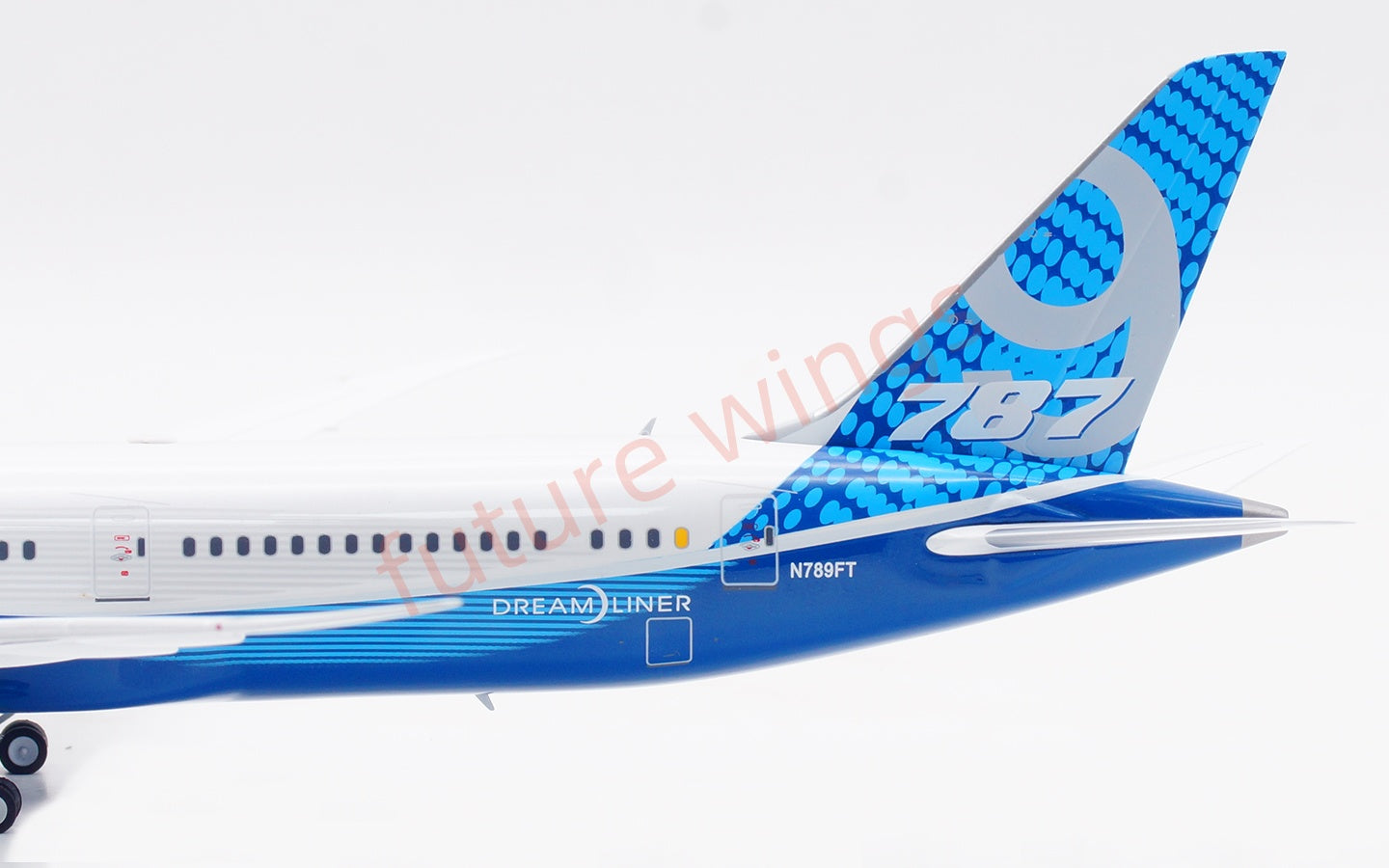 1:200 InFlight200 Boeing House Color B787-9 N789FT Diecast Aircraft Model