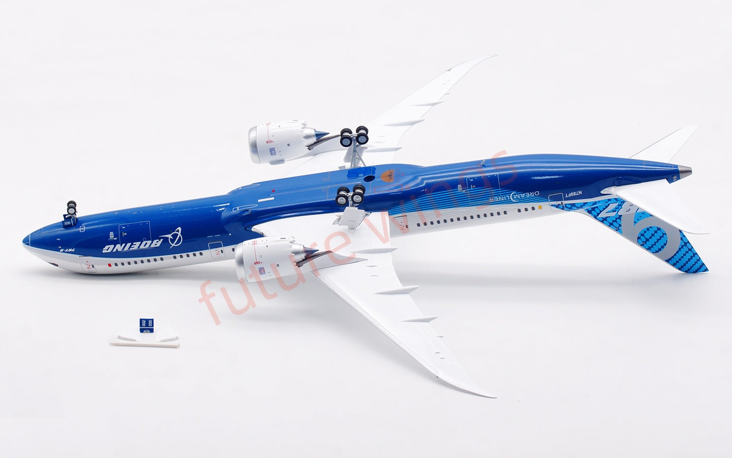 1:200 InFlight200 Boeing House Color B787-9 N789FT Diecast Aircraft Model