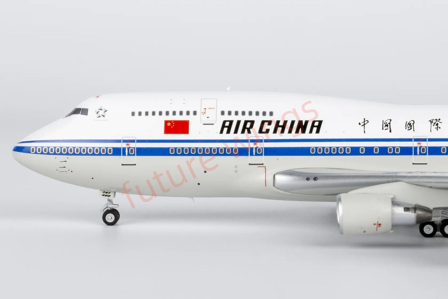 1:400 NG Models NG04002 Air China B747-400 B-2445 Aircraft Model+Free Tractor