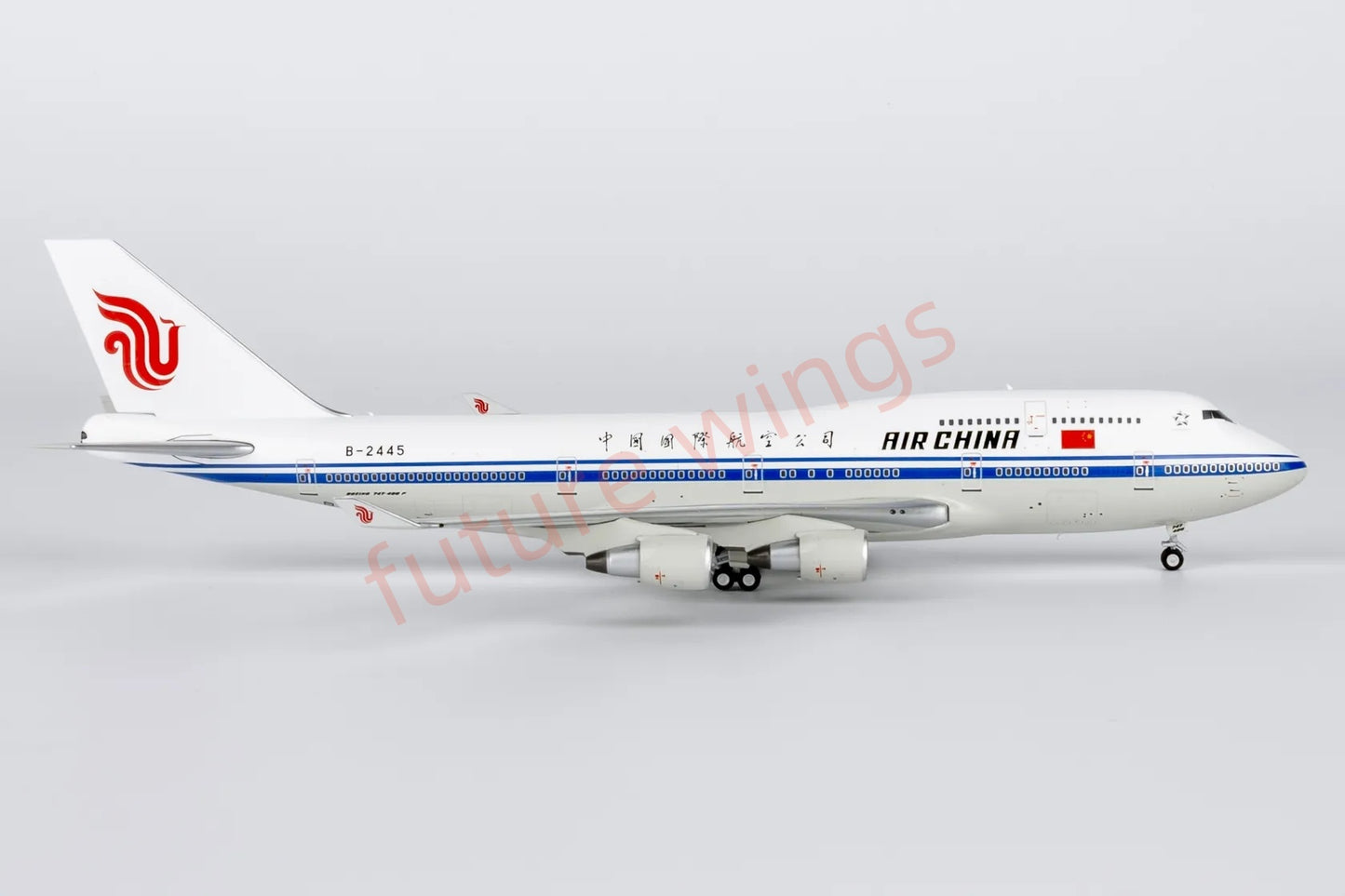 1:400 NG Models NG04002 Air China B747-400 B-2445 Aircraft Model+Free Tractor
