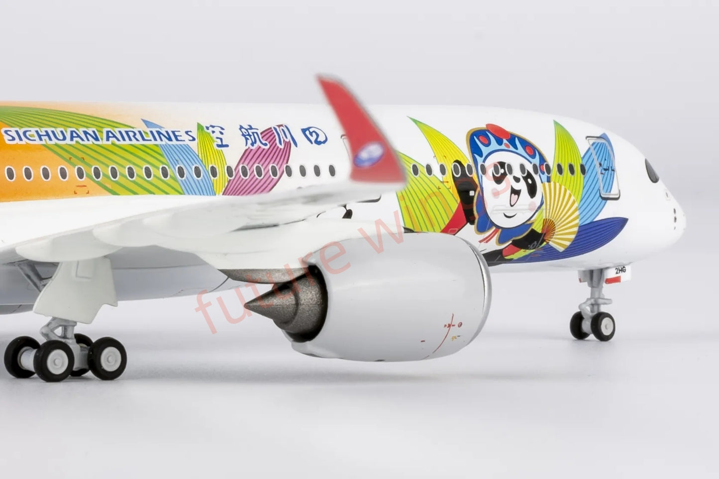 1:400 NG Models NG39104 SiChuan Airlines A350-900 B-32HG "Luxury Package"Aircraft Model+Free Tractor