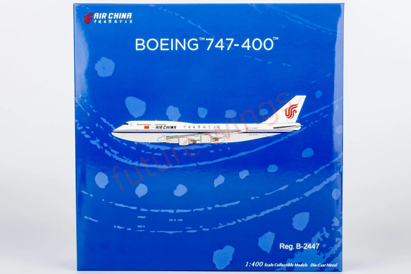 1:400 NG Models NG04003 Air China B747-400 B-2447 Aircraft Model+Free Tractor