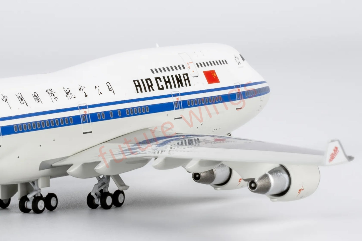 1:400 NG Models NG04003 Air China B747-400 B-2447 Aircraft Model+Free Tractor