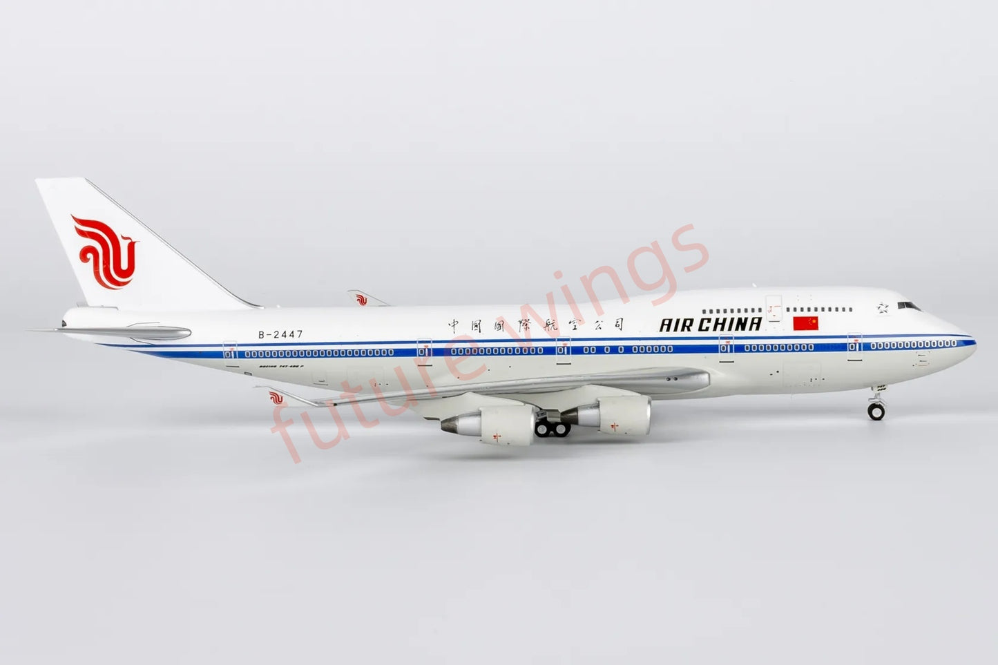 1:400 NG Models NG04003 Air China B747-400 B-2447 Aircraft Model+Free Tractor