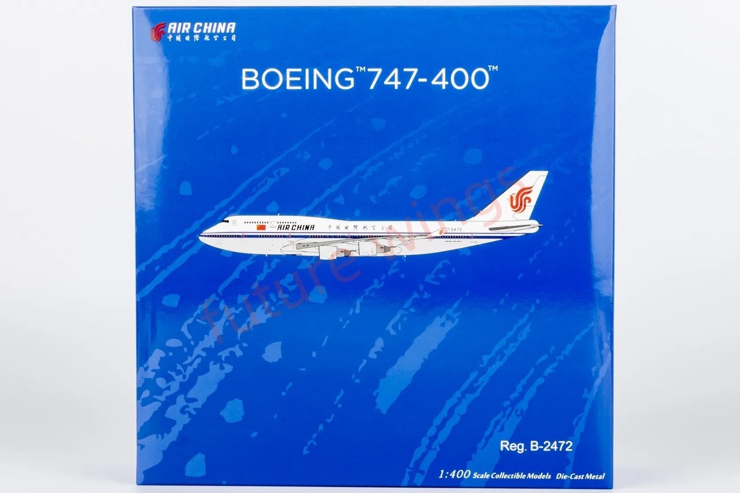 1:400 NG Models NG04006 Air China B747-400 B-2472 Aircraft Model+Free Tractor