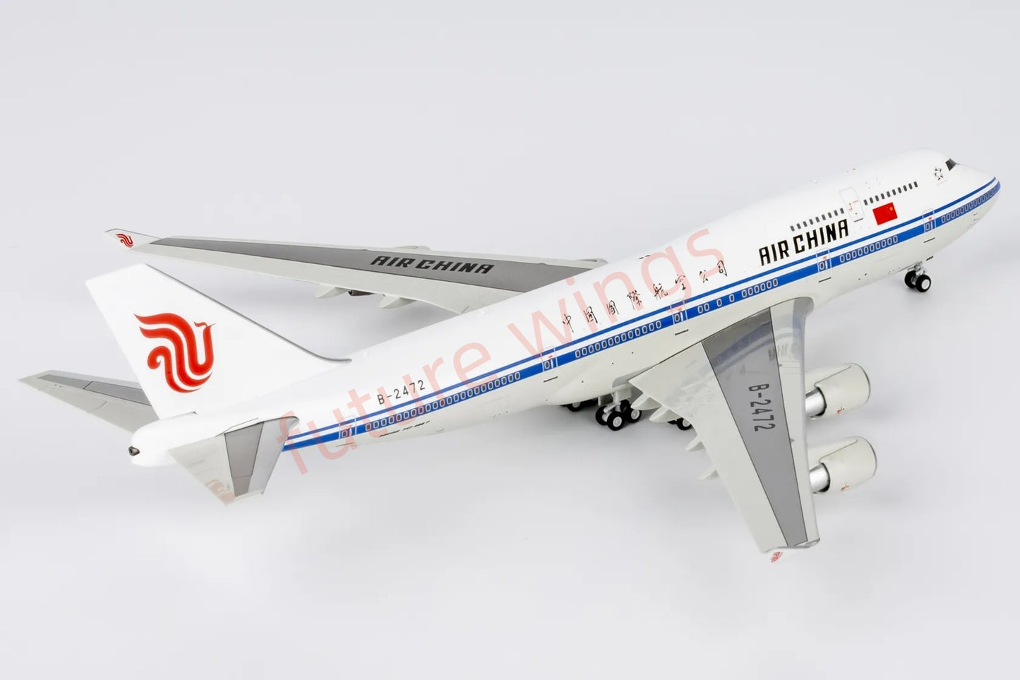 1:400 NG Models NG04006 Air China B747-400 B-2472 Aircraft Model+Free Tractor