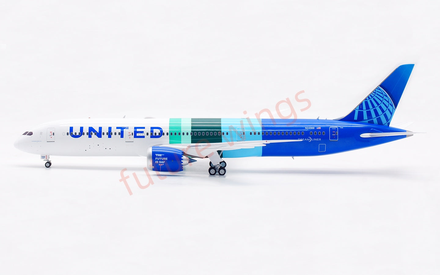 1:200 InFlight200 United Airlines B787-9 N24988 Diecast Aircraft Model