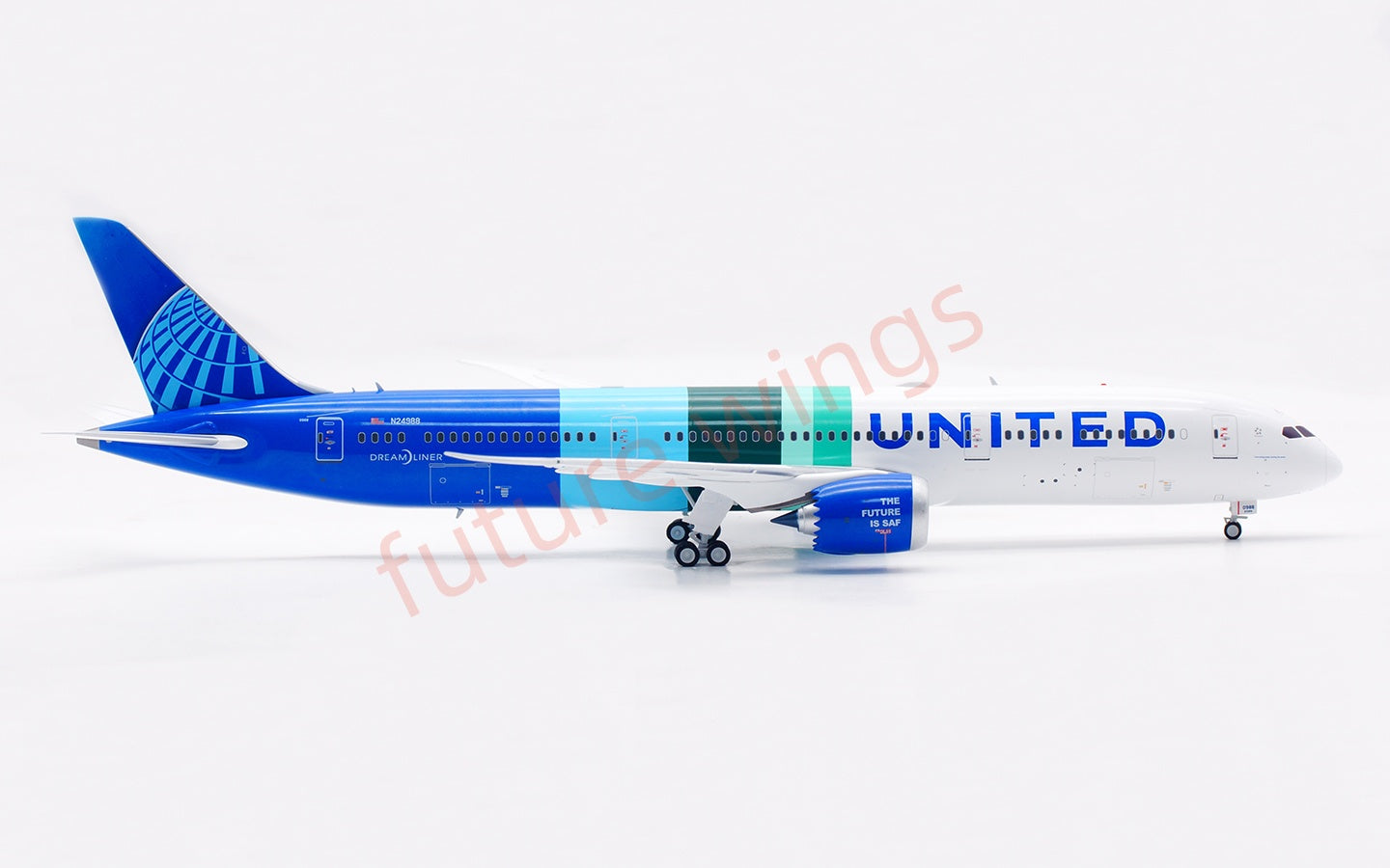 1:200 InFlight200 United Airlines B787-9 N24988 Diecast Aircraft Model