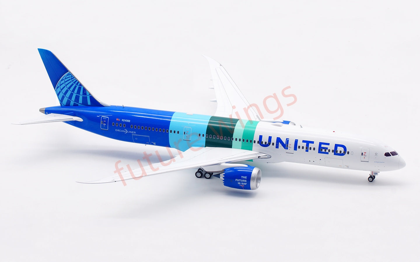 1:200 InFlight200 United Airlines B787-9 N24988 Diecast Aircraft Model
